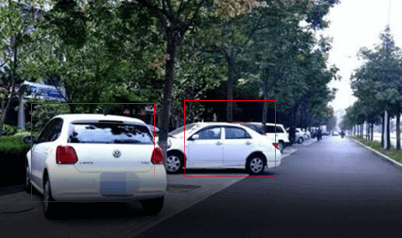 机动车占道/违停识别